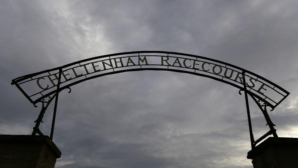Cheltenham racecourse - gate